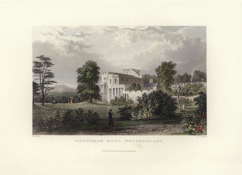 Brougham Hall da Thomas Allom