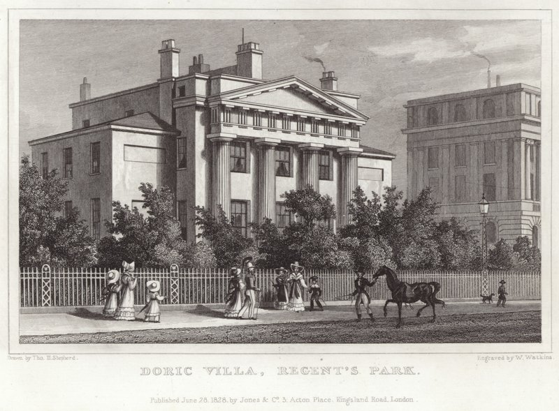 Villa dorica nel Regent