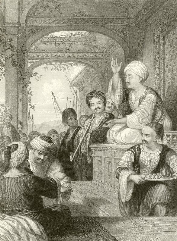 Il Medak, o narratore orientale da Thomas Allom