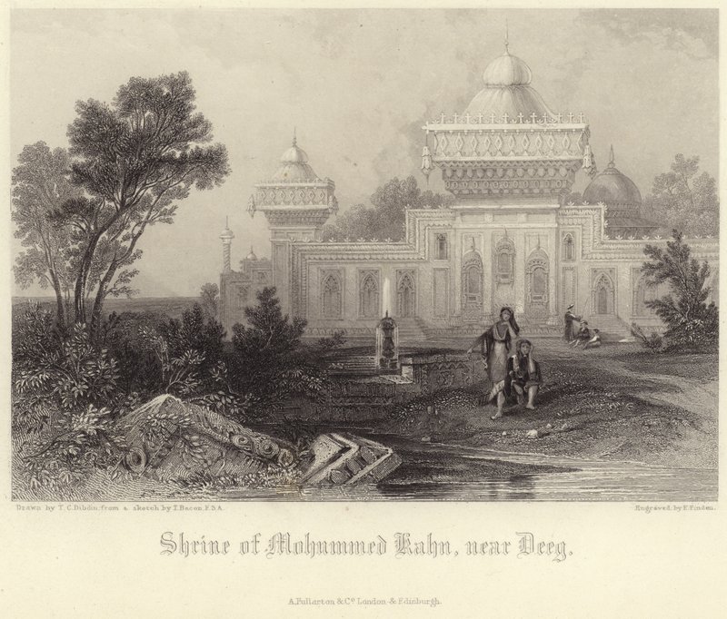 Santuario di Mohammed Kahn da Thomas Colman Dibdin