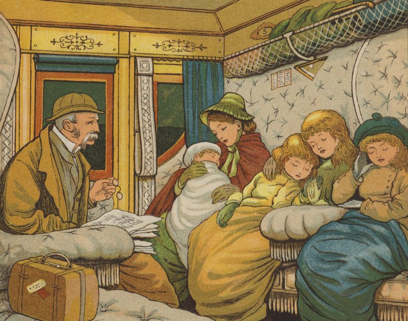 Il viaggio notturno a Calais da Thomas Crane