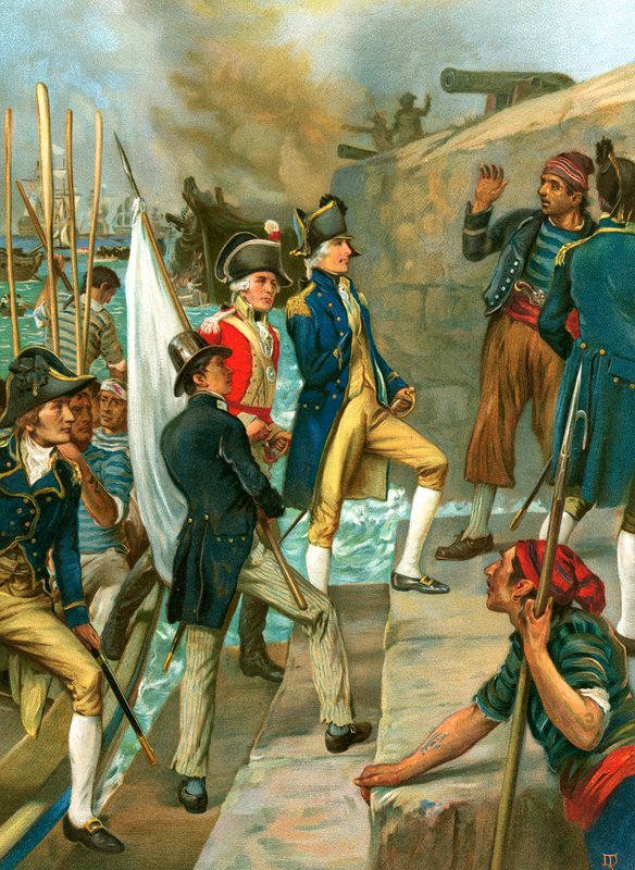 In Territorio Ostile. Lo sbarco di Nelson a Copenaghen dopo la battaglia da Thomas Davidson