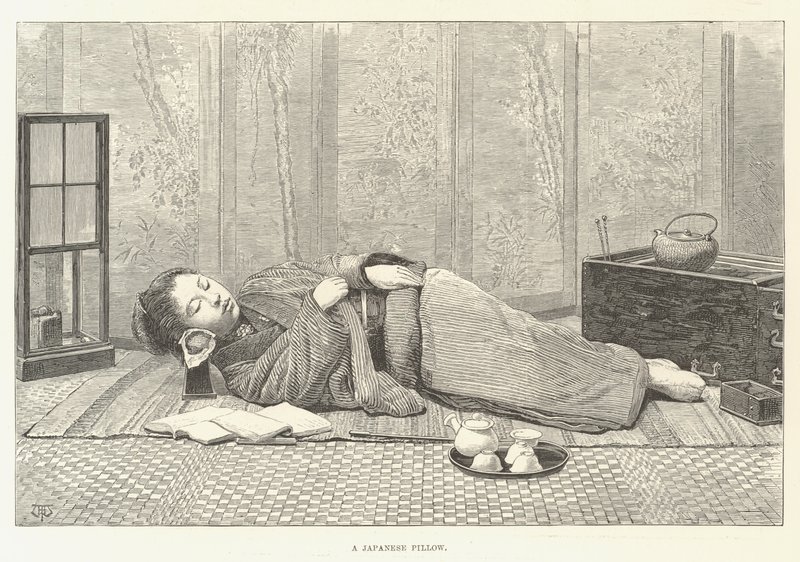 Un Cuscino Giapponese da Thomas Harrington Wilson