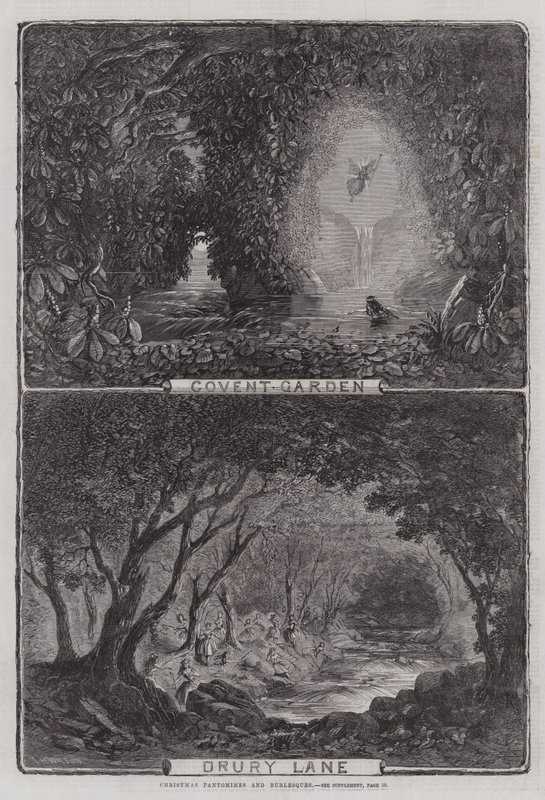 Pantomime e burlesque di Natale da Thomas Harrington Wilson