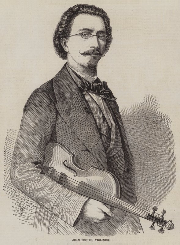 Jean Becker, violinista da Thomas Harrington Wilson