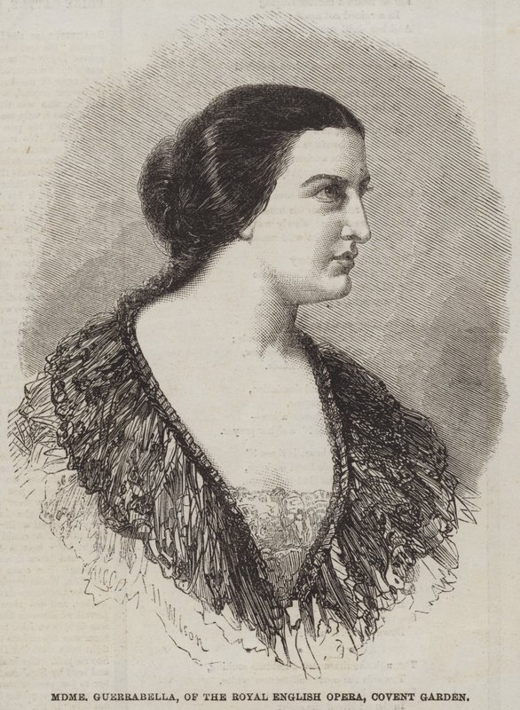 Madame Guerrabella, del Royal English Opera, Covent Garden da Thomas Harrington Wilson