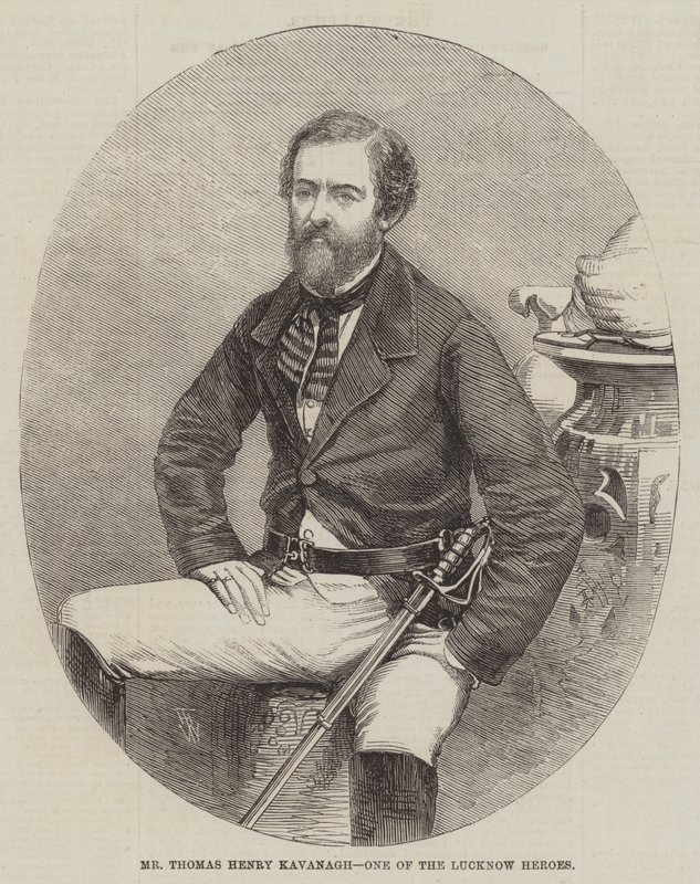 Mr Thomas Henry Kavanagh, uno degli eroi di Lucknow da Thomas Harrington Wilson
