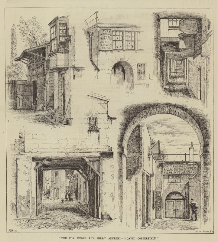 La volpe sotto la collina, Adelphi, David Copperfield da Thomas Harrington Wilson