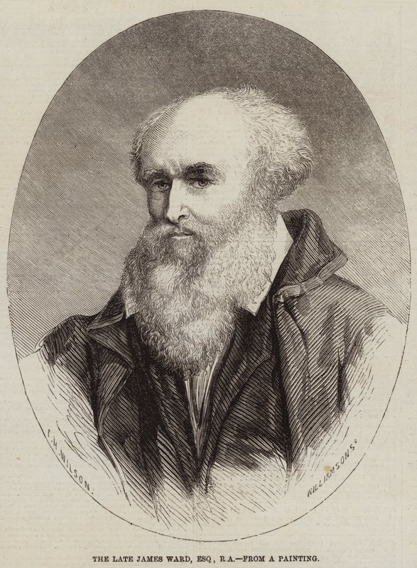 Il defunto James Ward, Esquire, RA da Thomas Harrington Wilson