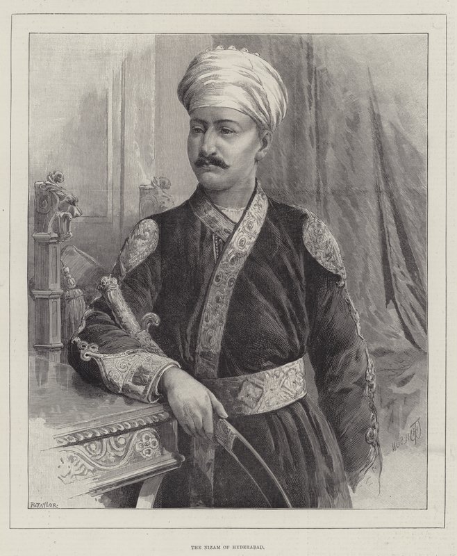 Il Nizam di Hyderabad da Thomas Harrington Wilson