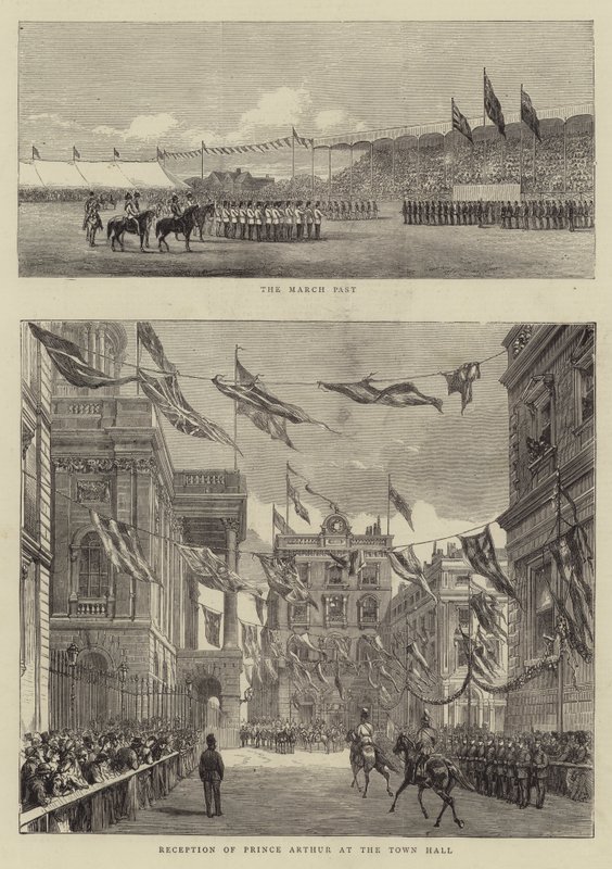 La visita reale a Liverpool da Thomas Harrington Wilson