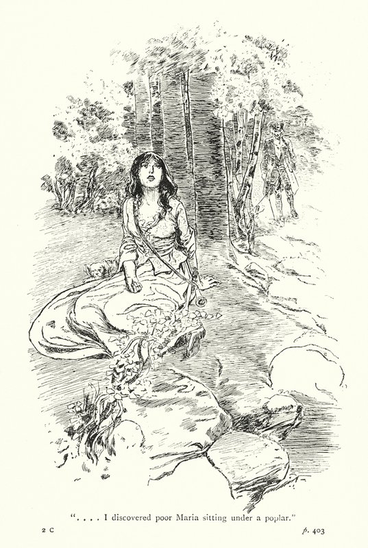 Illustrazione per Un viaggio sentimentale di Laurence Sterne (litografia) da Thomas Heath Robinson