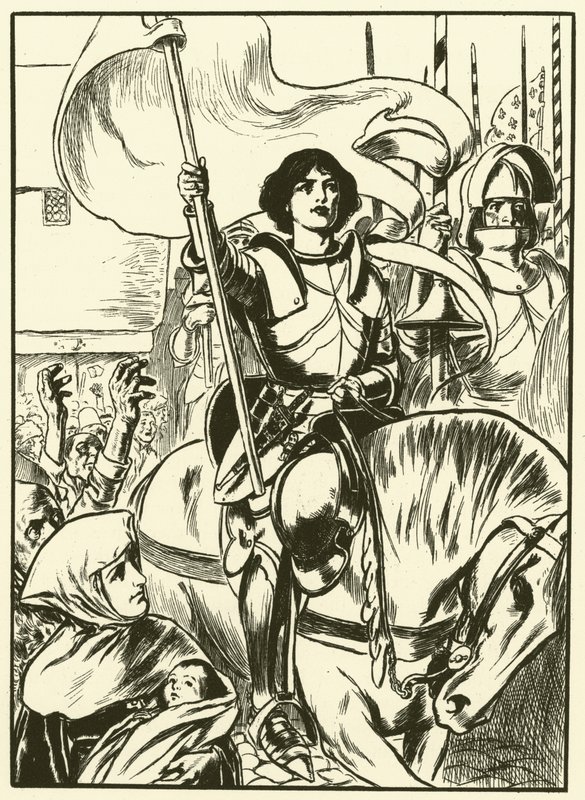 Giovanna alla testa dell