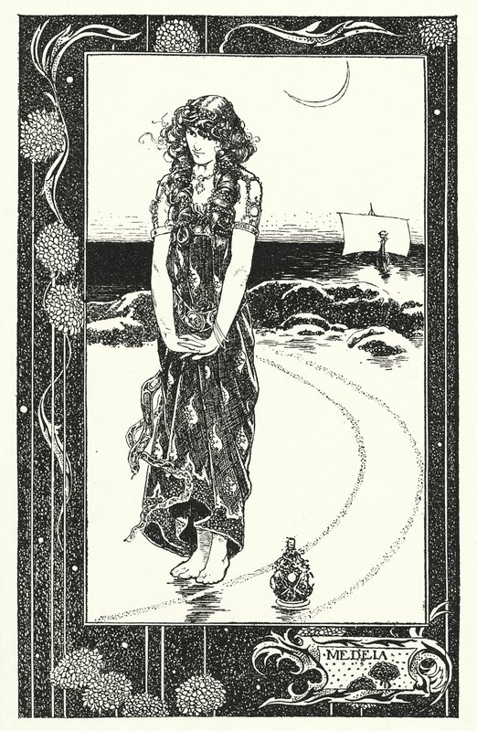 Medea (litografia) da Thomas Heath Robinson