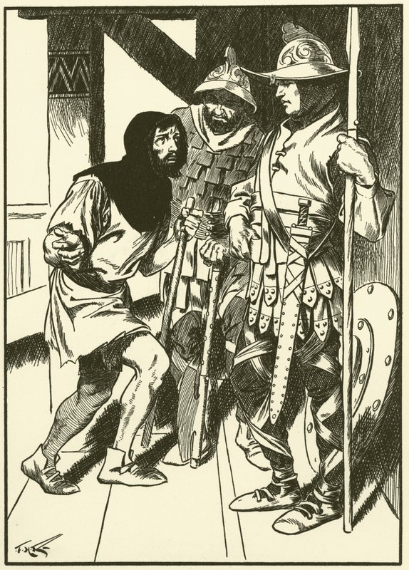 Il carbonaio del palazzo (incisione) da Thomas Heath Robinson