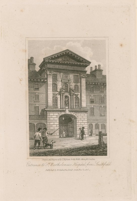 Ospedale di San Bartolomeo, Smithfield da Thomas Higham