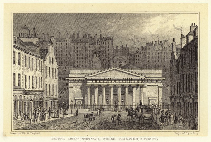 Istituzione Reale, da Hanover Street da Thomas Hosmer (after) Shepherd