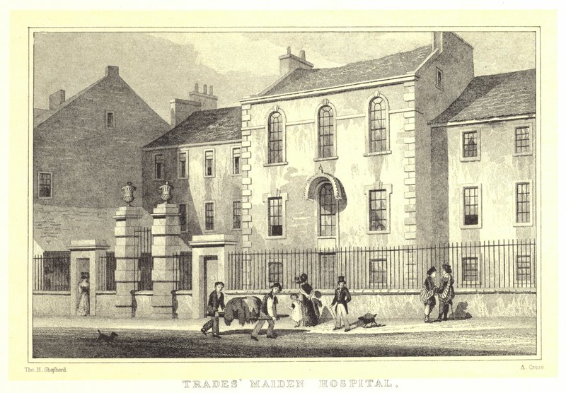 Ospedale delle Fanciulle dei Mestieri da Thomas Hosmer (after) Shepherd