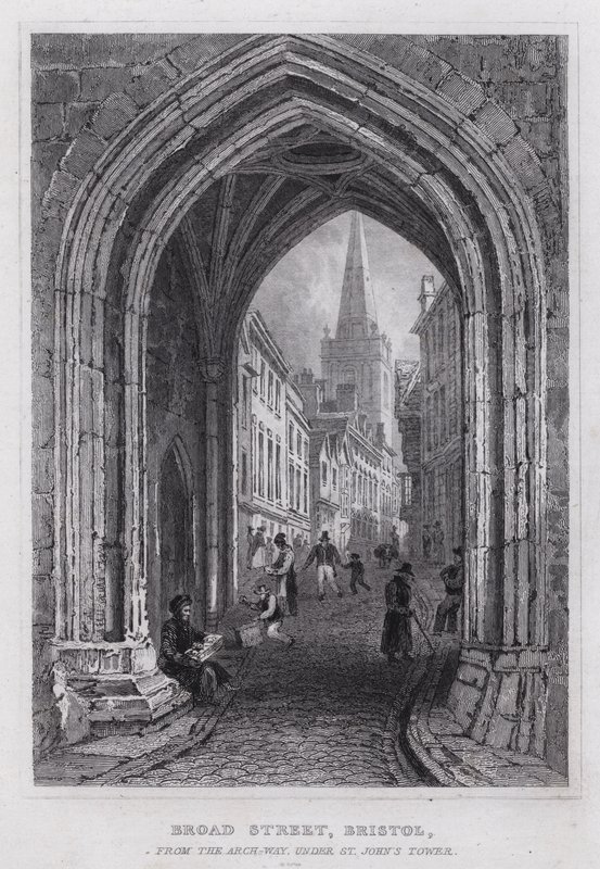 Broad Street, Bristol, dall