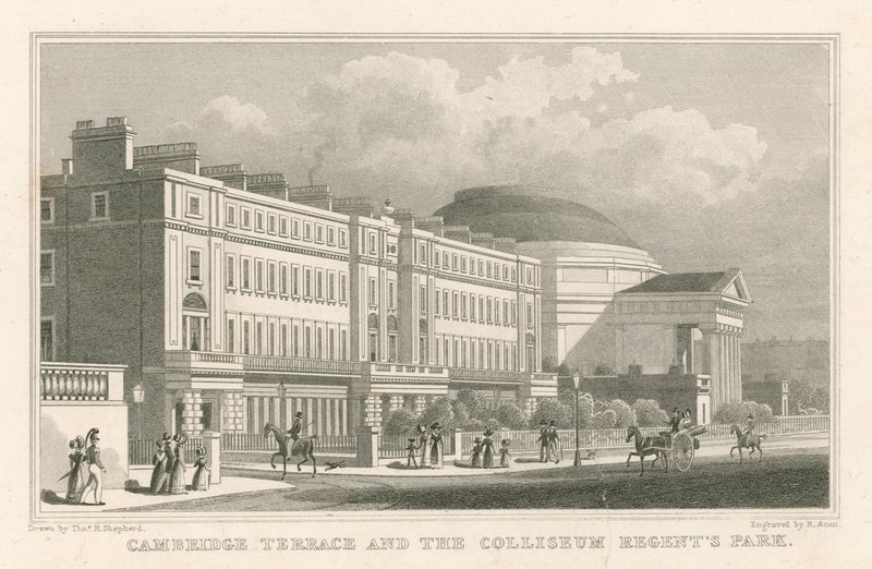 Cambridge Terrace e il Colosseo, Regent