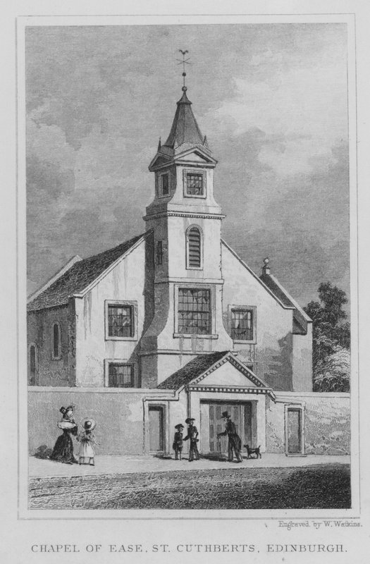 Cappella di Ease, St Cuthberts, Edimburgo da Thomas Hosmer Shepherd