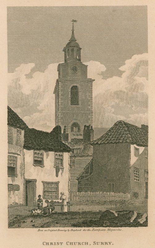 Chiesa di Cristo, Southwark, Surrey da Thomas Hosmer Shepherd