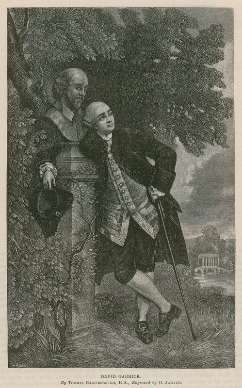 David Garrick, attore da Thomas Hosmer Shepherd