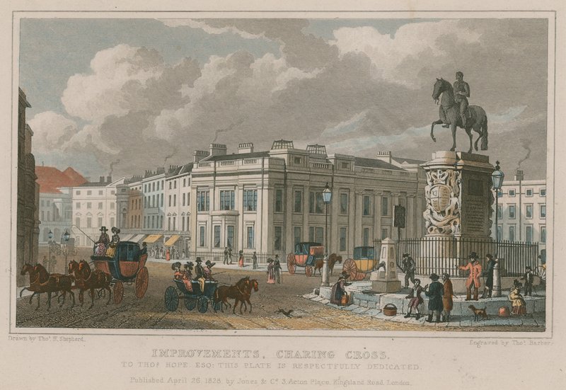 Miglioramenti, Charing Cross, Londra da Thomas Hosmer Shepherd