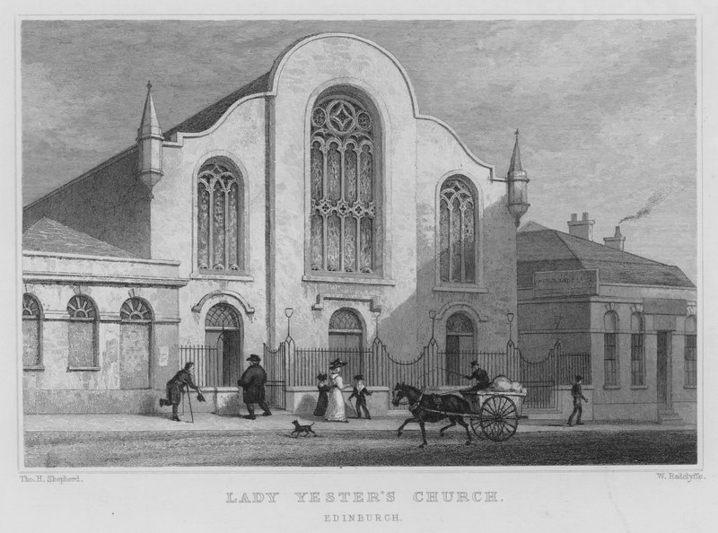 Chiesa di Lady Yester, Edimburgo da Thomas Hosmer Shepherd