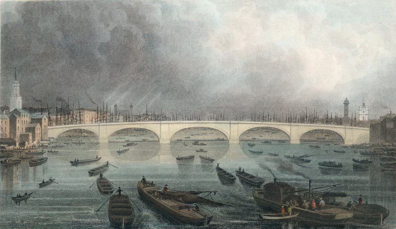 Nuovo ponte di Londra da Thomas Hosmer Shepherd