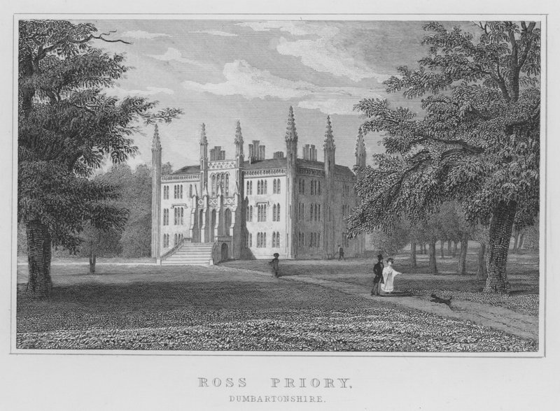 Priorato di Ross, Dumbartonshire da Thomas Hosmer Shepherd