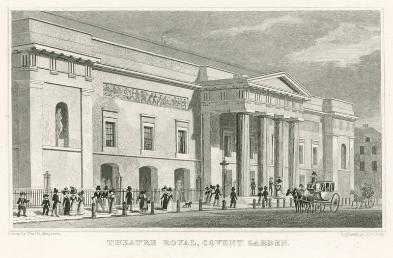 Teatro Reale, Covent Garden da Thomas Hosmer Shepherd