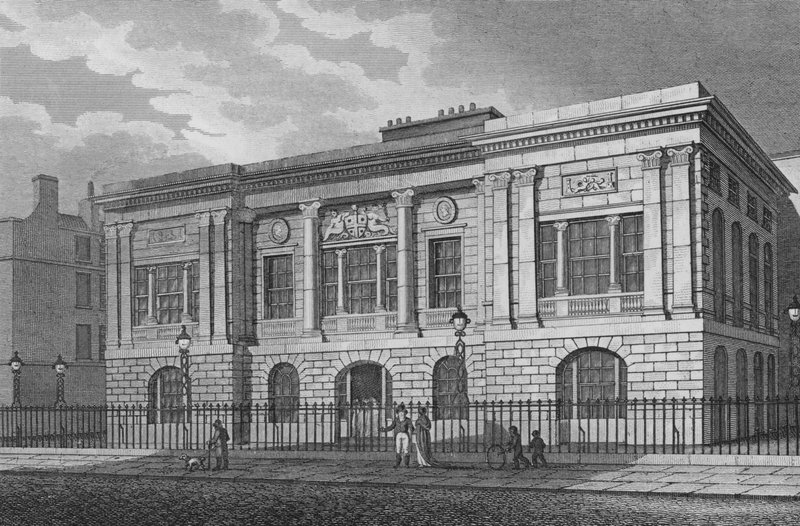 Trinity House, Tower Hill, Londra da Thomas Hosmer Shepherd