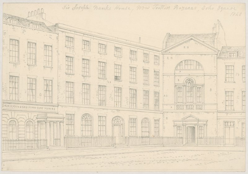 Bazar di Trotter, Soho Square da Thomas Hosmer Shepherd