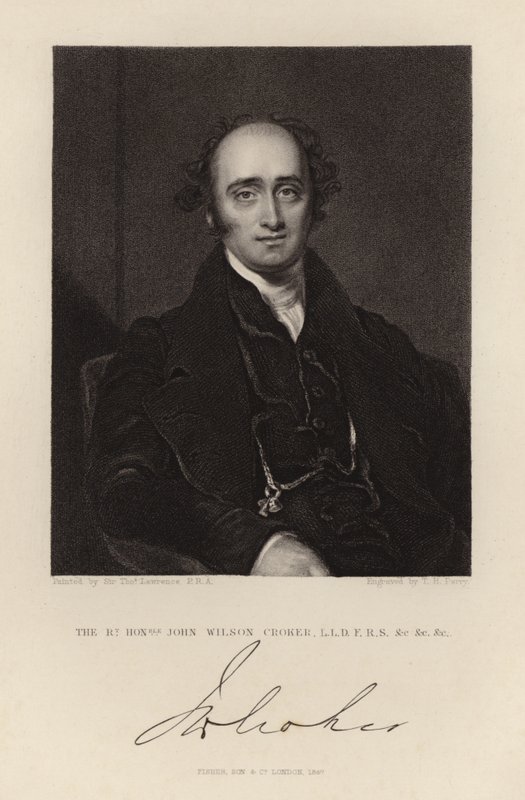 John Wilson Croker da Thomas Lawrence