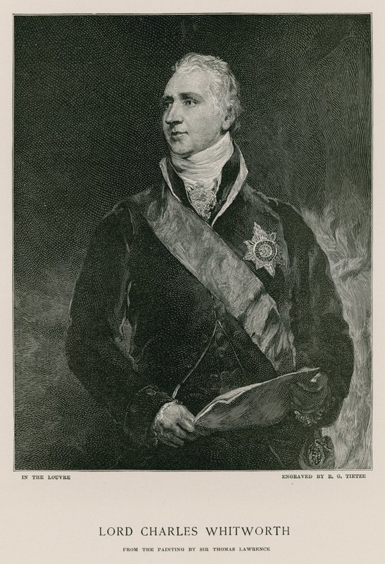 Lord Charles Whitworth da Thomas Lawrence