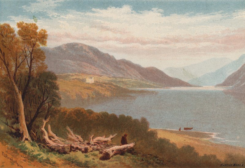 I laghi inglesi, Ullswater da Thomas Leeson the Elder Rowbotham
