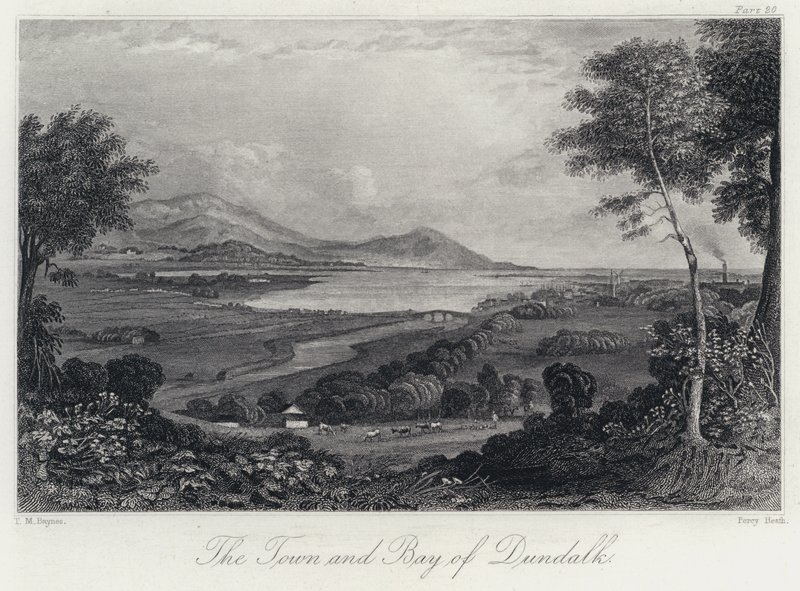La Città e la Baia di Dundalk da Thomas Mann (after) Baynes