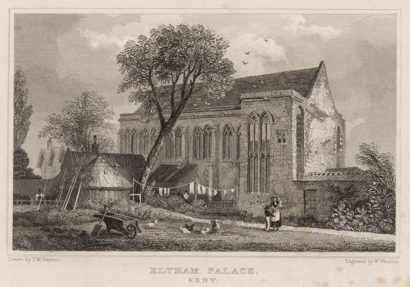 Palazzo di Eltham, Kent da Thomas Mann Baynes