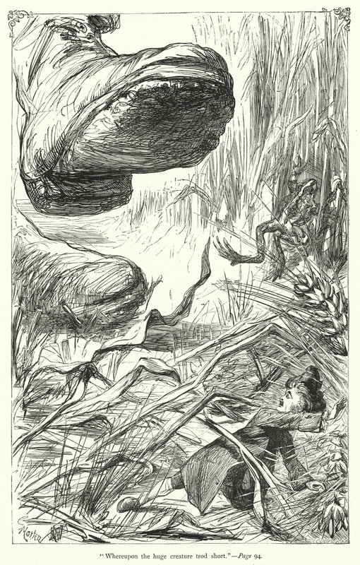 Illustrazione per I viaggi di Gulliver di Jonathan Swift (incisione) da Thomas Morten