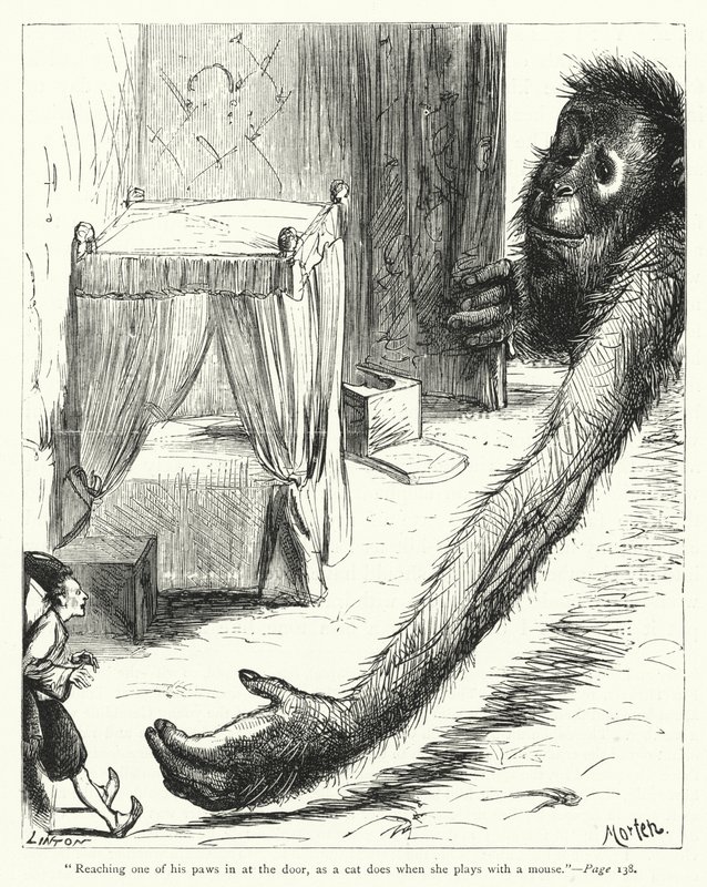 Illustrazione per I viaggi di Gulliver di Jonathan Swift da Thomas Morten