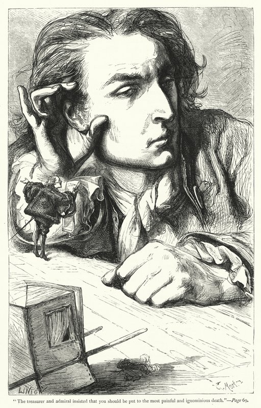 Illustrazione per I Viaggi di Gulliver di Jonathan Swift da Thomas Morten