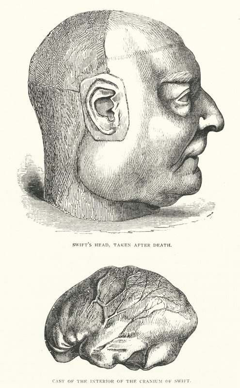 Illustrazione per la vita di Jonathan Swift da Thomas Morten