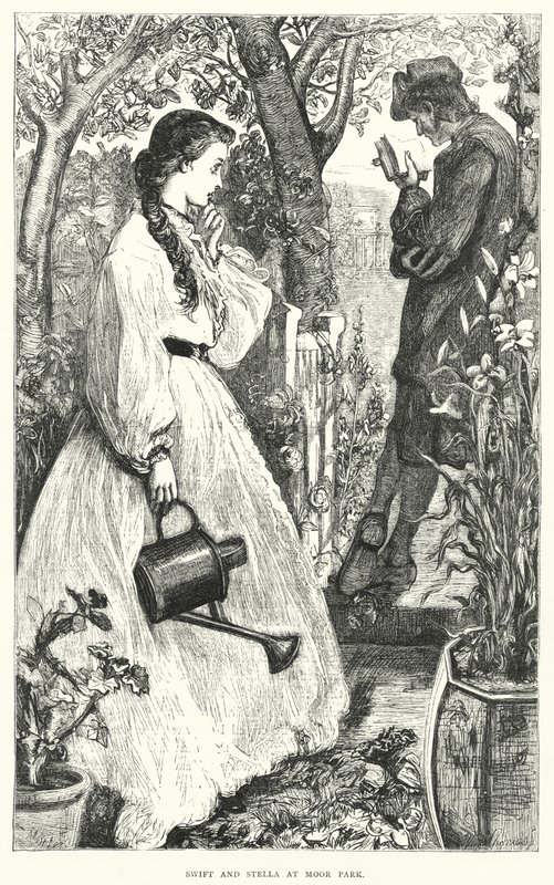 Illustrazione per la vita di Jonathan Swift da Thomas Morten