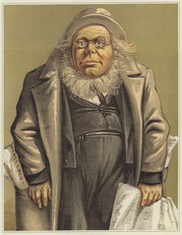 Caricatura di Horace Greeley da Thomas Nast