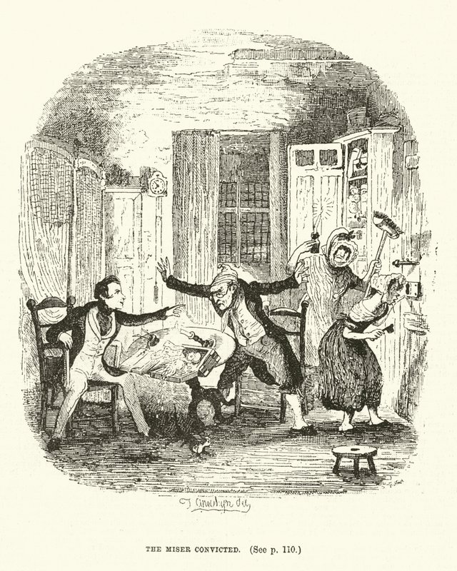 Illustrazione per Valentine Vox da Thomas Onwhyn