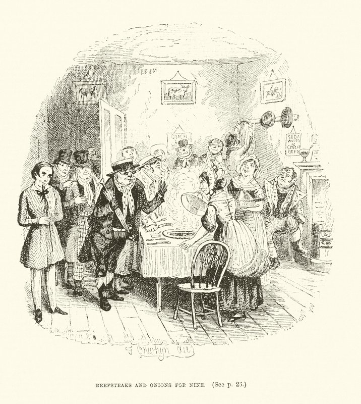 Illustrazione per Valentine Vox da Thomas Onwhyn