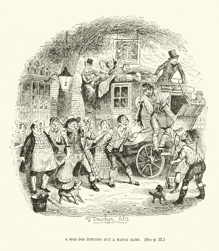 Illustrazione per Valentine Vox da Thomas Onwhyn