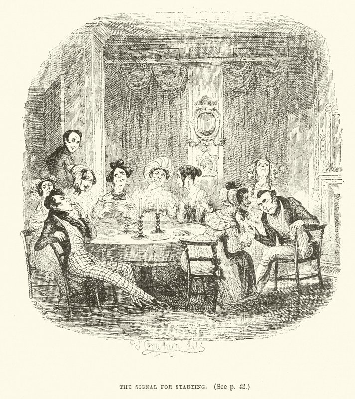 Illustrazione per Valentine Vox da Thomas Onwhyn