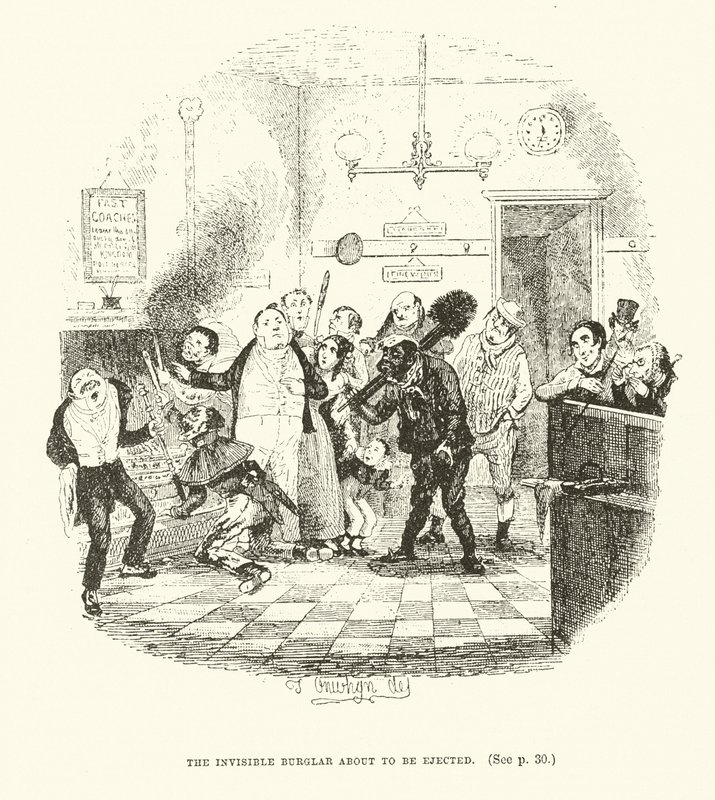 Illustrazione per Valentine Vox (incisione) da Thomas Onwhyn